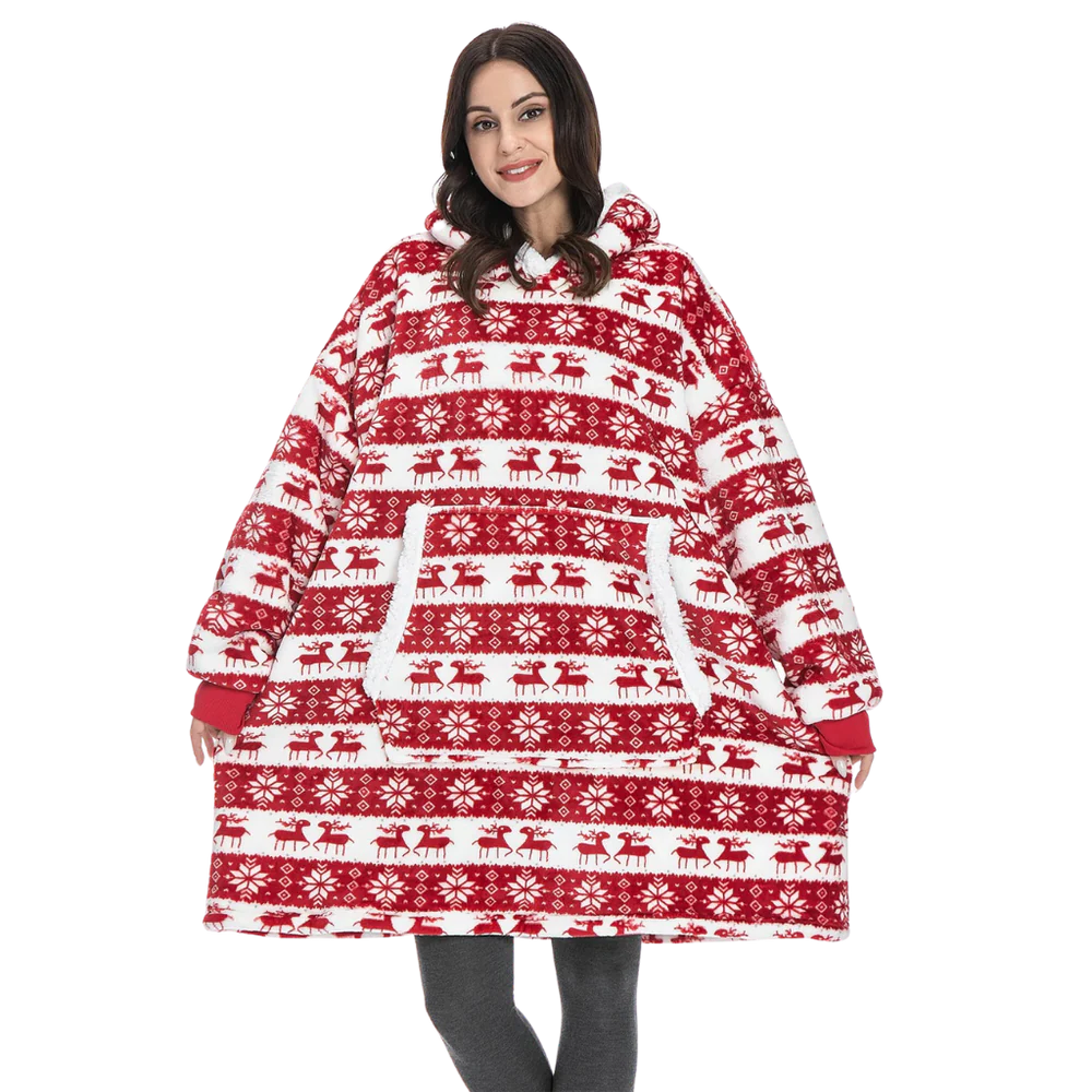 Gigantyczny Koc-Hoodie