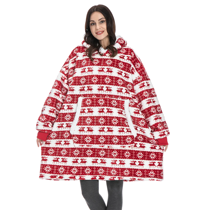 Gigantyczny Koc-Hoodie