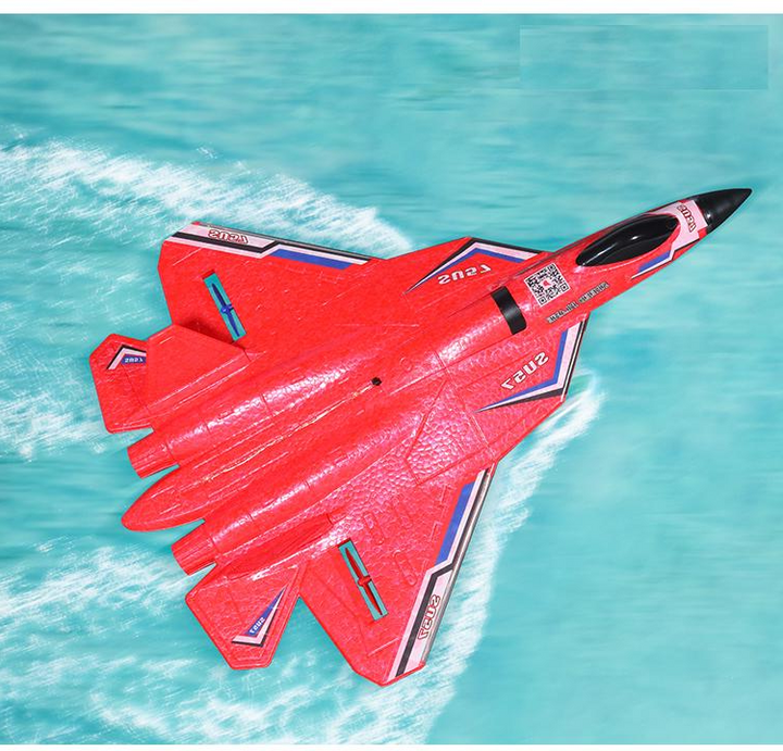 Model RC Samolot SU35 2.4G z LED-ami Zdalnie Sterowany Model Latający Szybowiec Samolot SU57