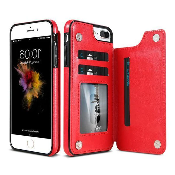 Luksusowy Skórzany Etui na iPhone