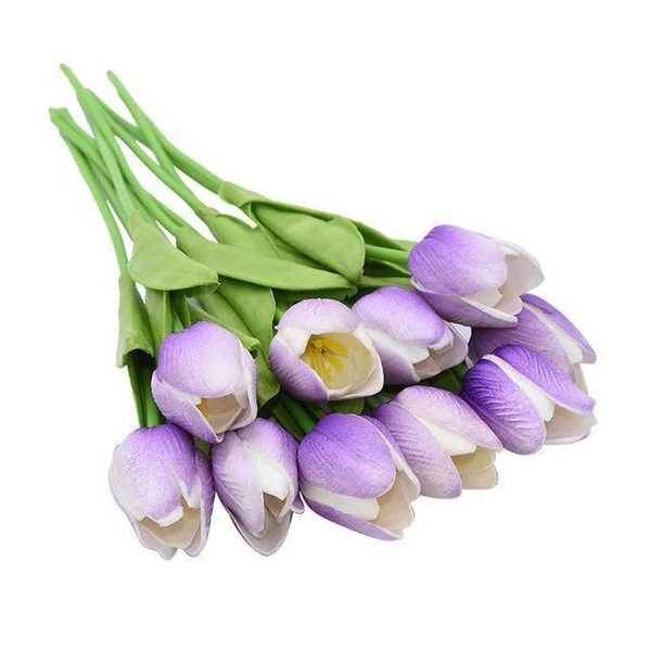 10 sztuk sztucznych tulipanów