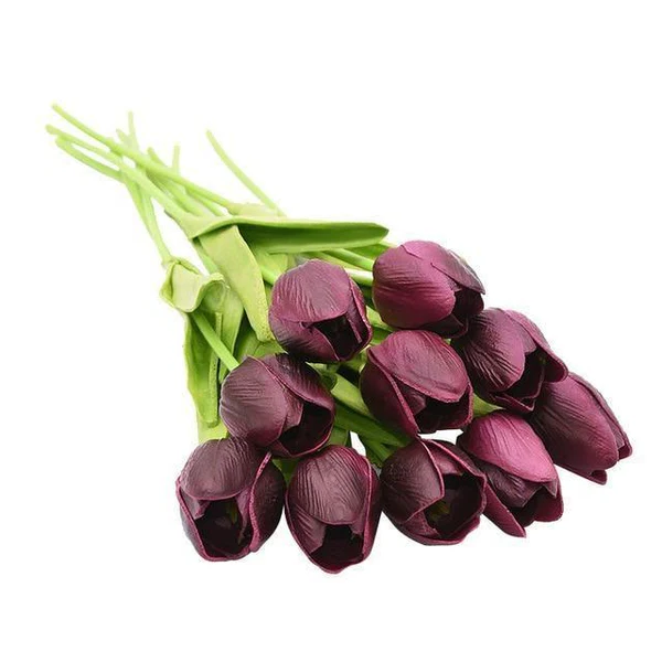 10 sztuk sztucznych tulipanów