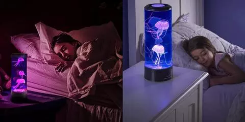 Lampa LED Meduza i Akwarium