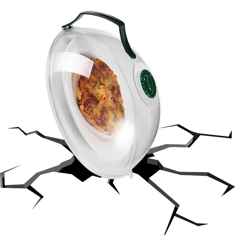 Osłona ochronna do mikrofalówki przeciw rozpryskom