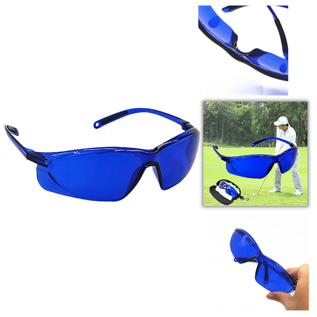 Okulary do szukania piłek golfowych