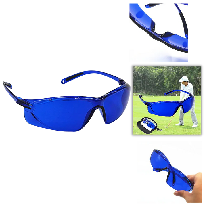 Okulary do szukania piłek golfowych