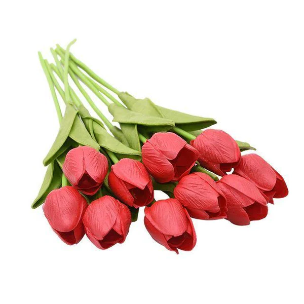 10 sztuk sztucznych tulipanów