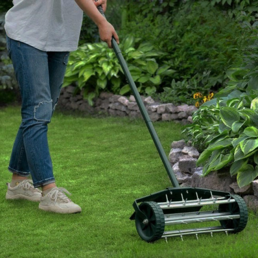 Ręczny Aerator do Gleby z Kolcami o Wysokiej Wytrzymałości