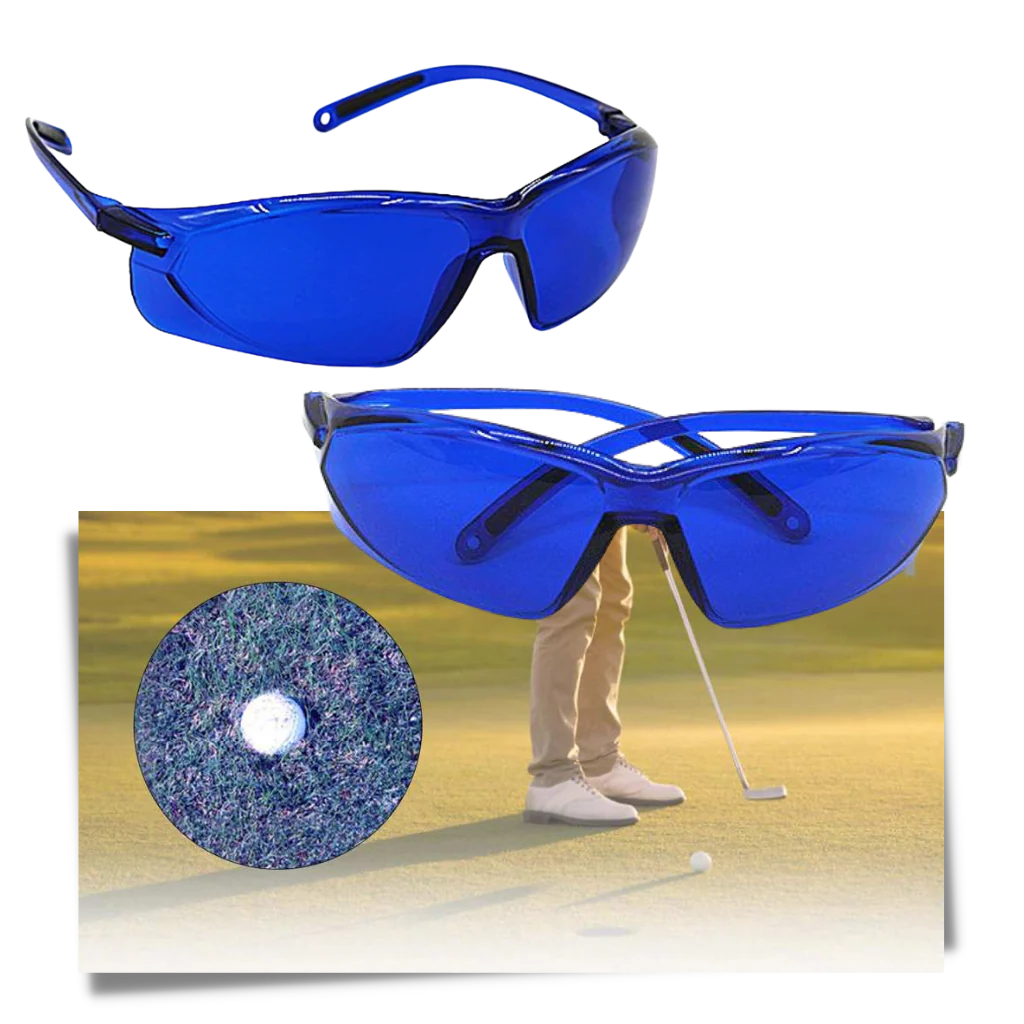 Okulary do szukania piłek golfowych