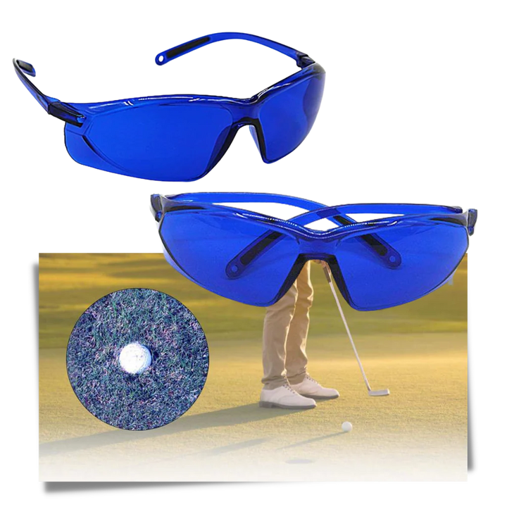 Okulary do szukania piłek golfowych