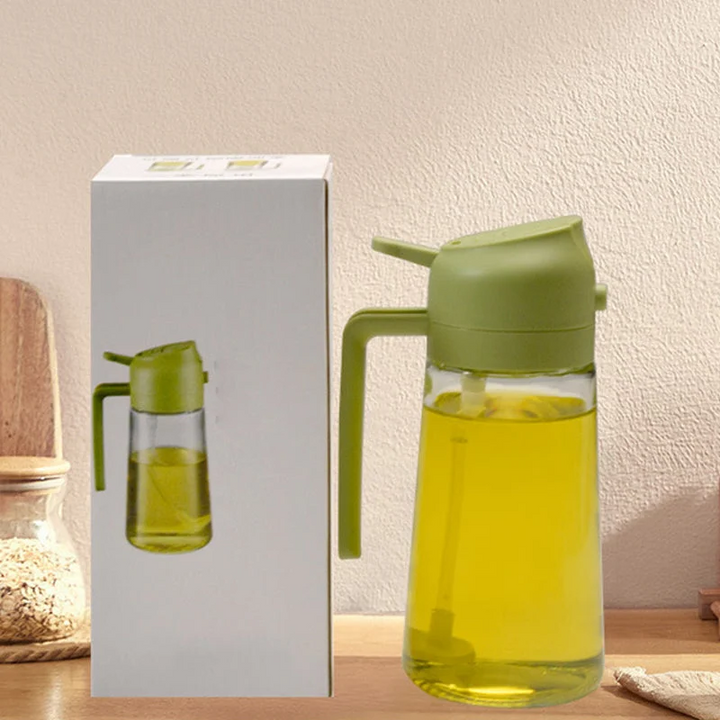 2-w-1 Szklany Spray do Oleju i Dyspenser