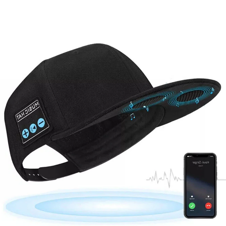 Czapka z Głośnikiem Bluetooth – Bezprzewodowa, Wodoodporna i Stylowa