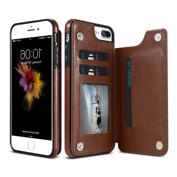 Luksusowy Skórzany Etui na iPhone