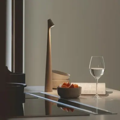 Nordycka minimalistyczna lampa nastrojowa | Bezprzewodowa | LED | Lampa do czytania | Lampa na kolację