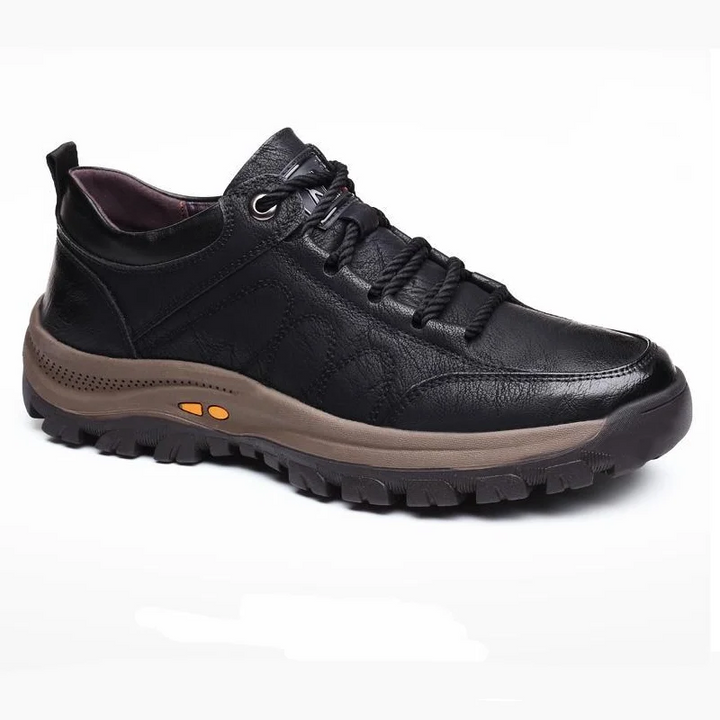 Męskie Casual Ręcznie Szyte Buty z Wsparciem Łuku i Antypoślizgowe Oddychające