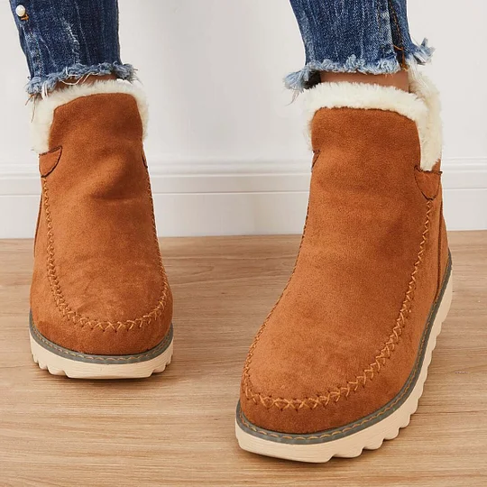 Zimowe botki za kostkę