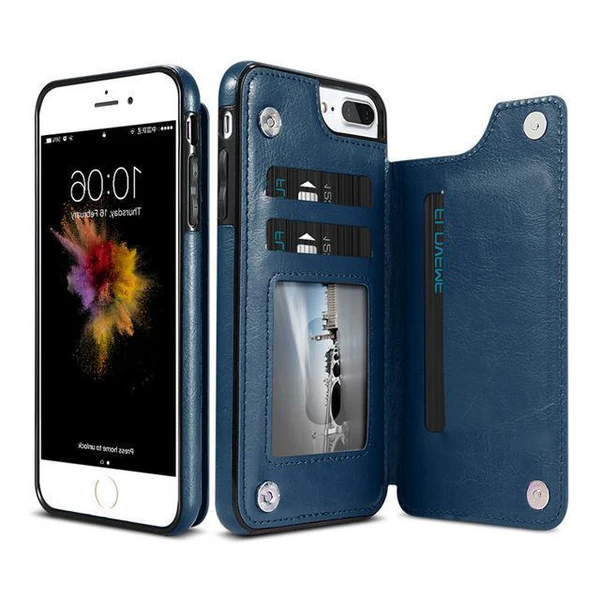 Luksusowy Skórzany Etui na iPhone
