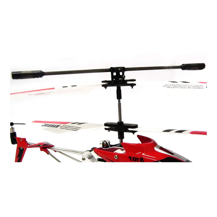 Niezłomny 3.5CH RC Helikopter Mini RC Helikopter z Gyro Crimson