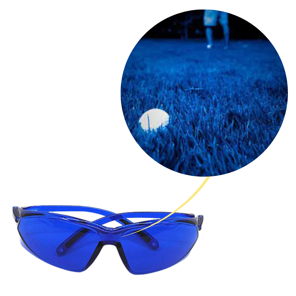 Okulary do szukania piłek golfowych