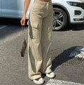 Regulowane Spodnie Cargo Straight Fit