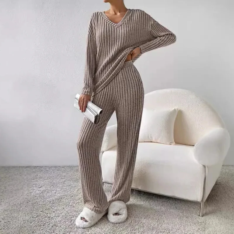 Damski zimowy zestaw dwuczęściowy