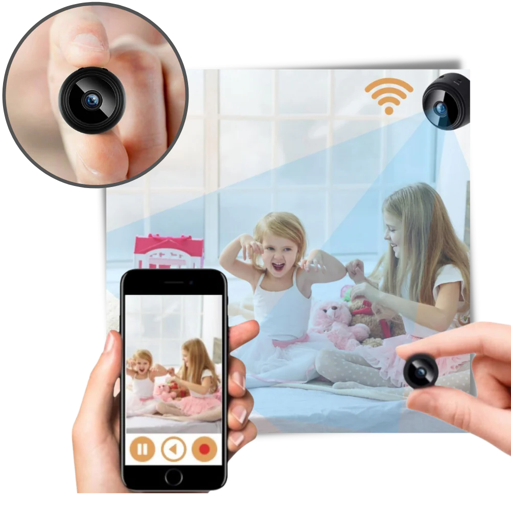 Mini Bezprzewodowa Kamera Monitorująca