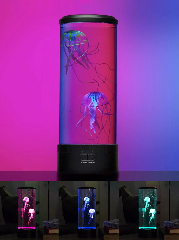 Lampa LED Meduza i Akwarium