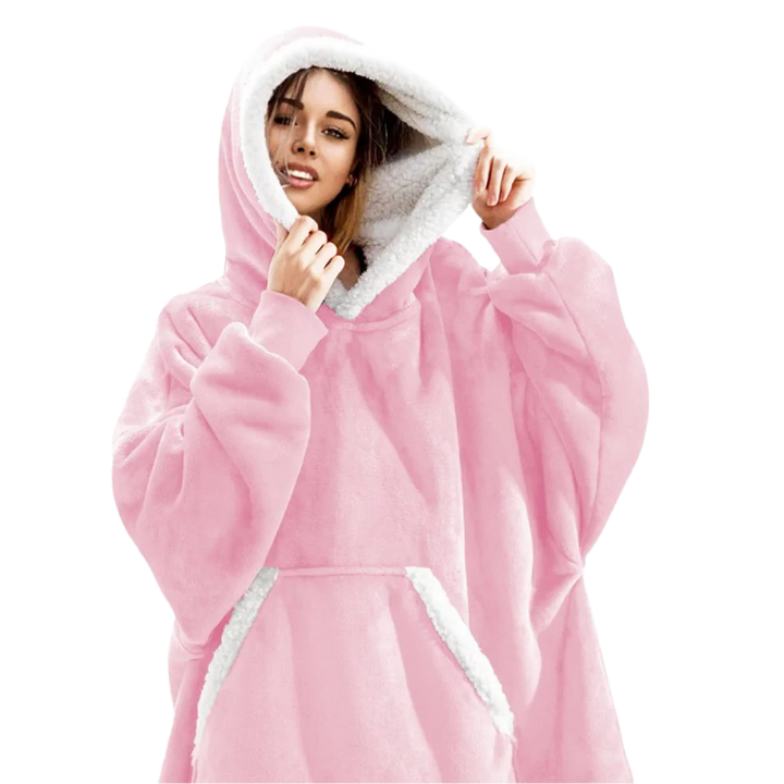 Gigantyczny Koc-Hoodie
