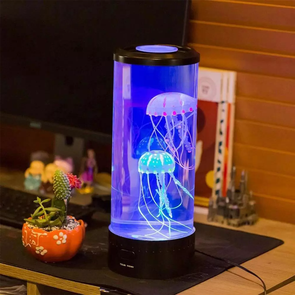Lampa LED Meduza i Akwarium