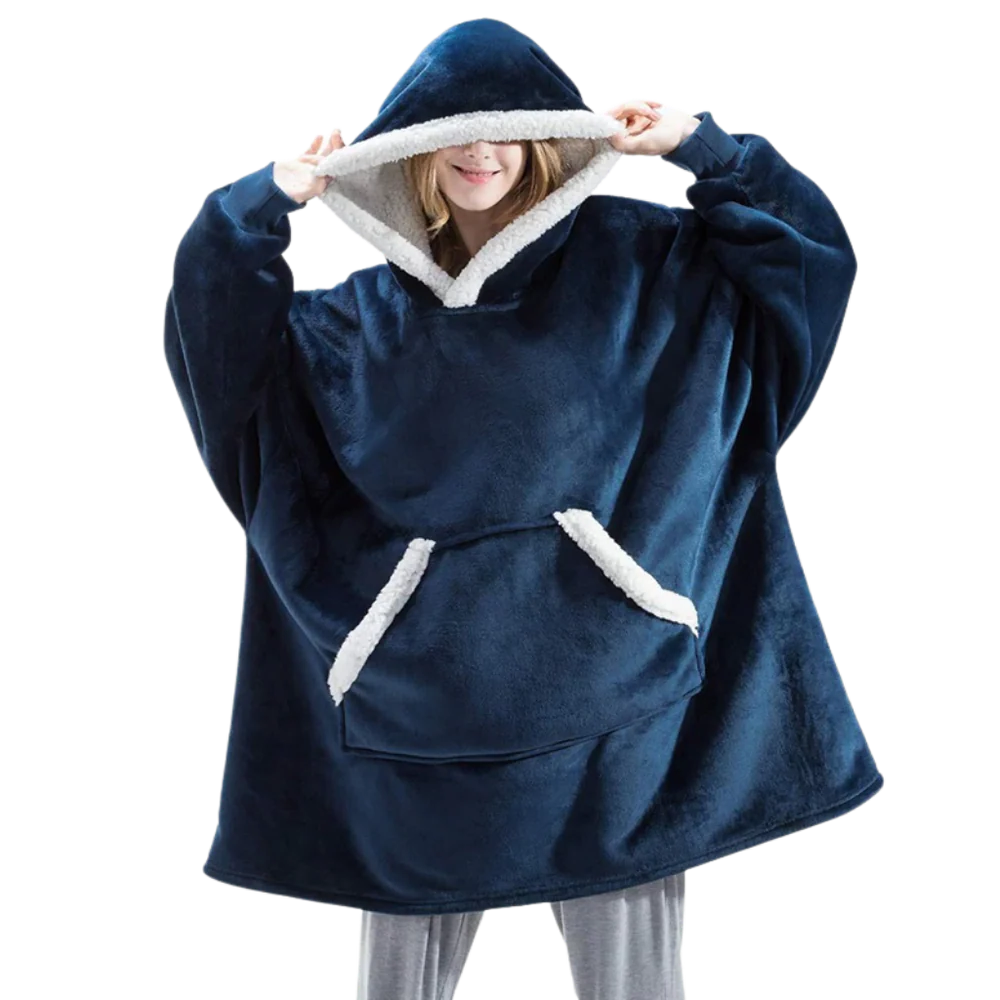 Gigantyczny Koc-Hoodie