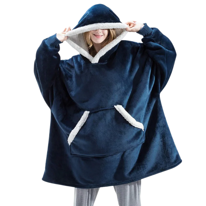 Gigantyczny Koc-Hoodie