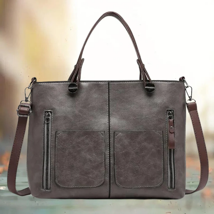 Elegancka skórzana torba
