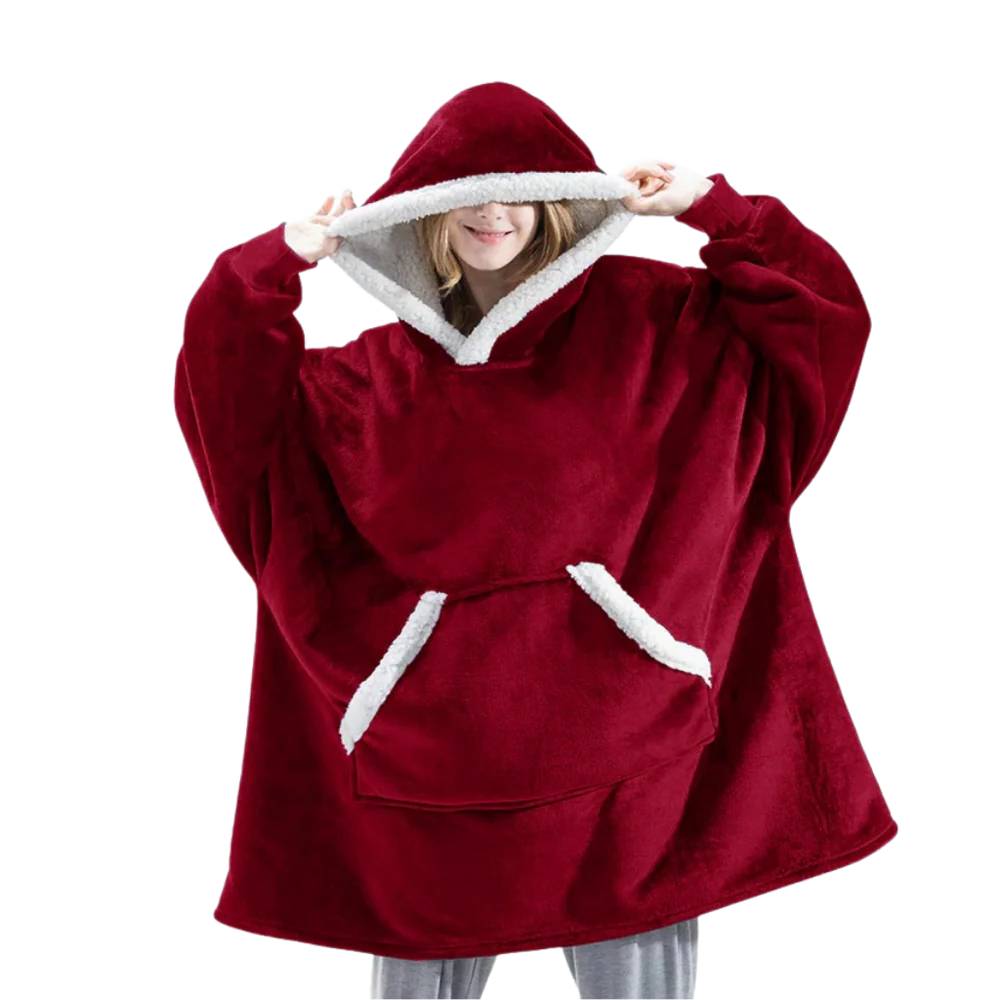 Gigantyczny Koc-Hoodie