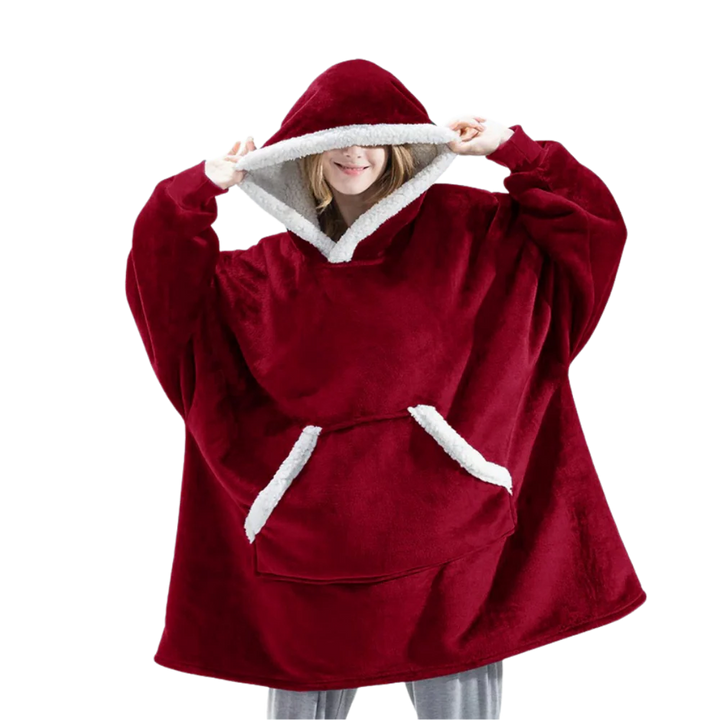 Gigantyczny Koc-Hoodie