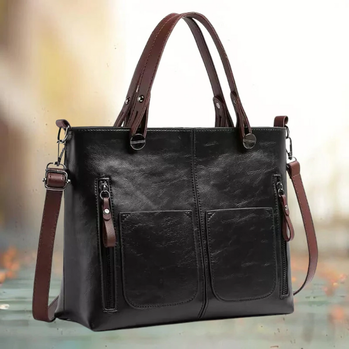 Elegancka skórzana torba