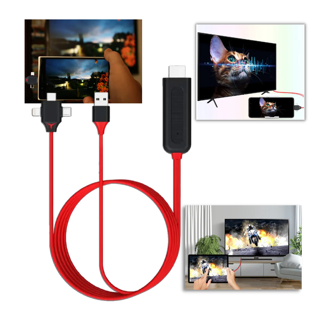 Kabel adaptera HMDI do telefonów i tabletów
