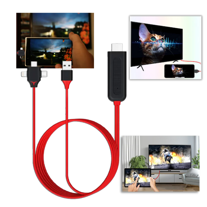 Kabel adaptera HMDI do telefonów i tabletów
