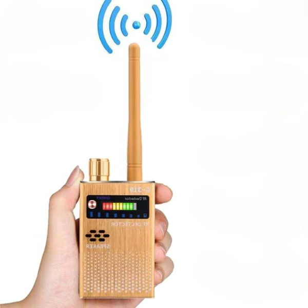 Urządzenie do wykrywania szpiegów | Wykrywacz RF, detektor ukrytej kamery i lokalizator GPS z soczewką laserową - Ochrona przed sygnałami szpiegowskimi