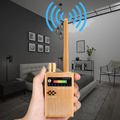 Urządzenie do wykrywania szpiegów | Wykrywacz RF, detektor ukrytej kamery i lokalizator GPS z soczewką laserową - Ochrona przed sygnałami szpiegowskimi