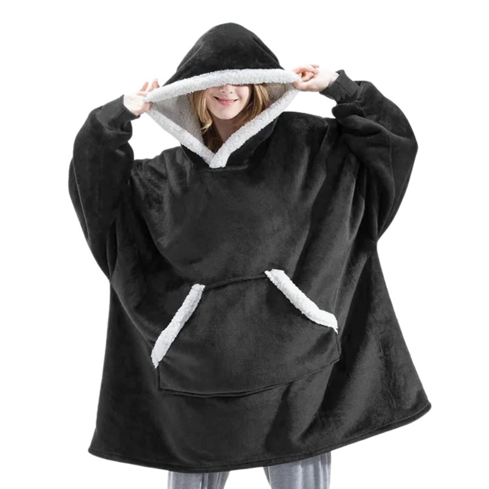 Gigantyczny Koc-Hoodie