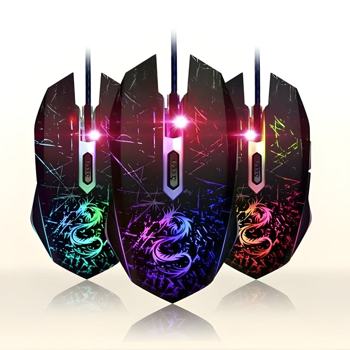 Legendarny Mysz Gamingowa Smok - 3200 DPI