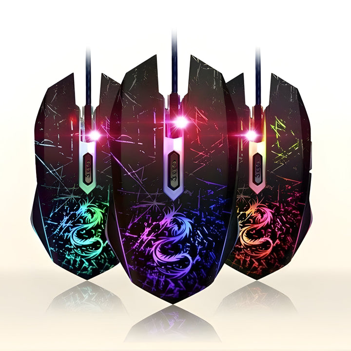 Legendarny Mysz Gamingowa Smok - 3200 DPI