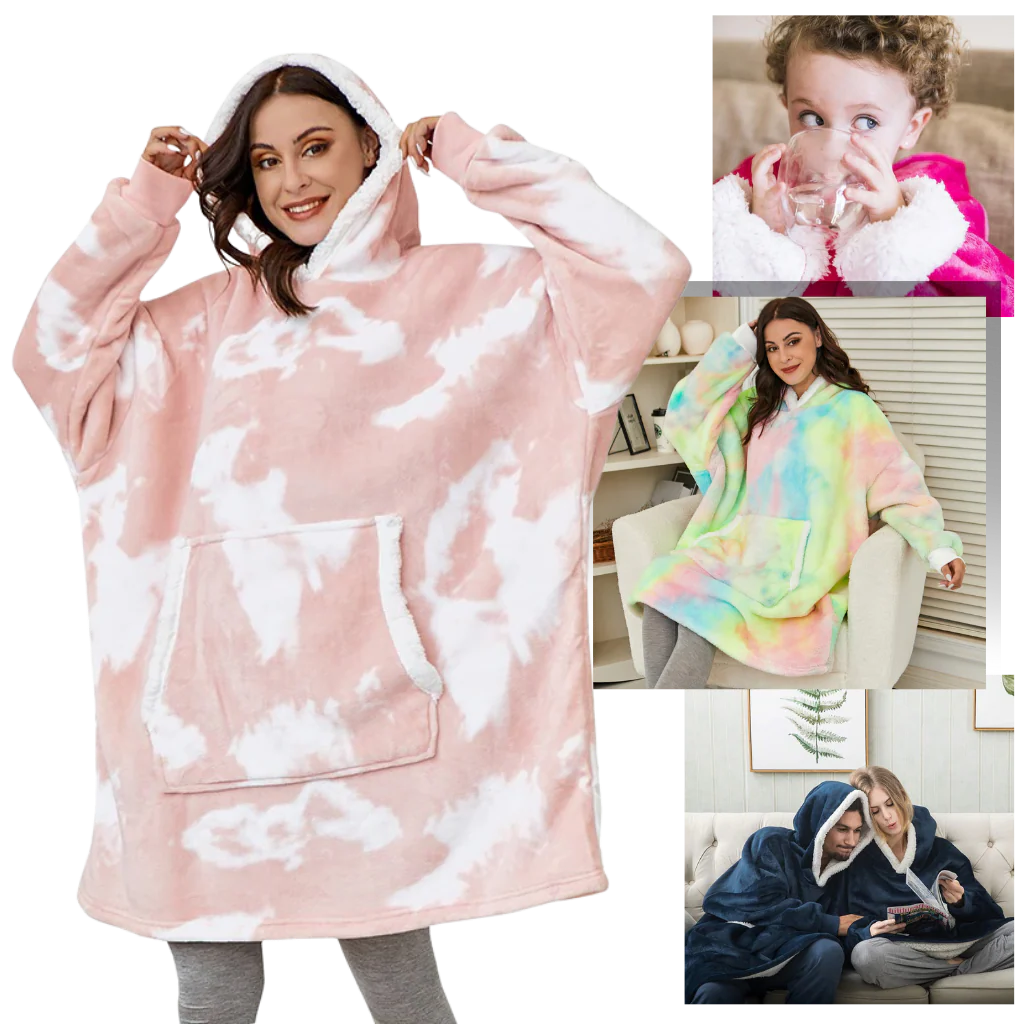 Gigantyczny Koc-Hoodie