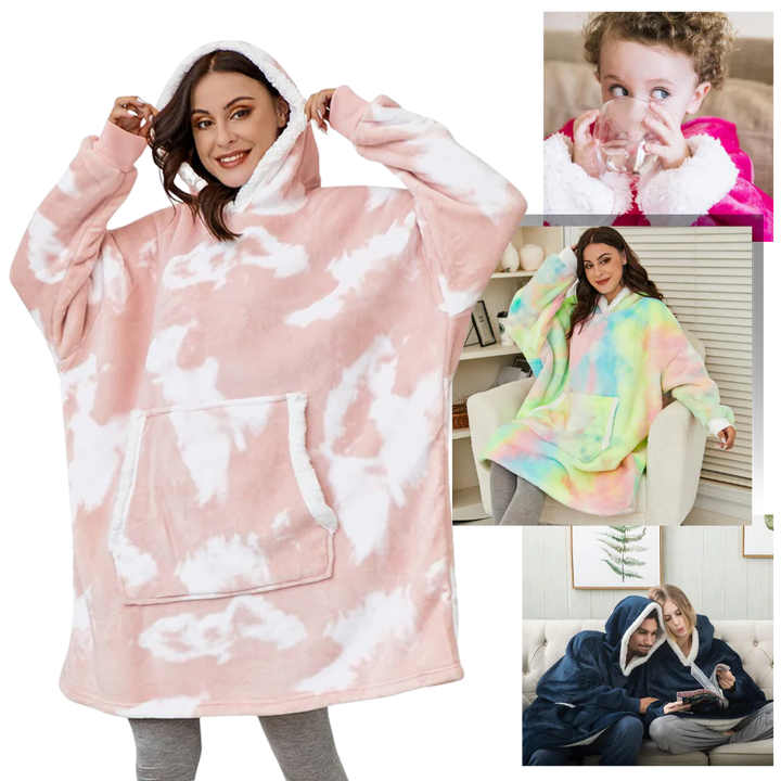 Gigantyczny Koc-Hoodie