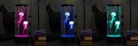 Lampa LED Meduza i Akwarium