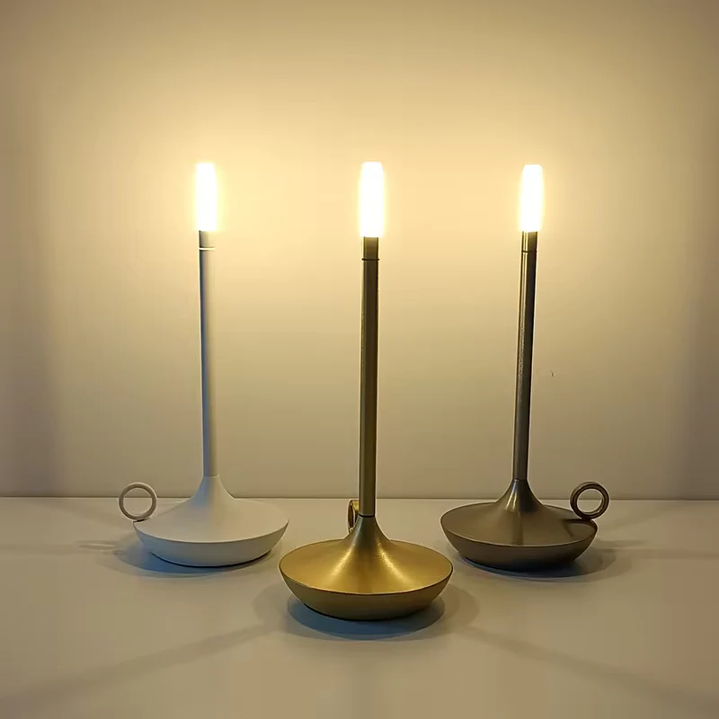 Ładowalna lampa stołowa dotykowa