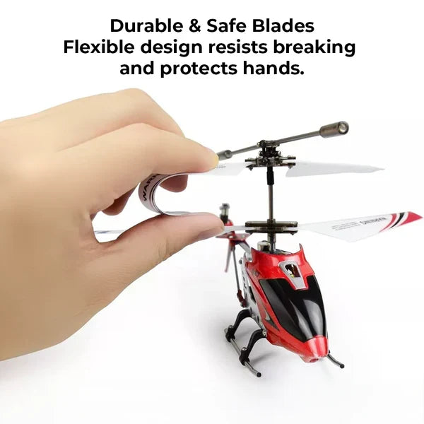 Czerwony Niezłomny Mini RC Helikopter z Gyro