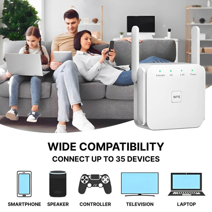 Mocny Repeater WiFi o Długim Zasięgu