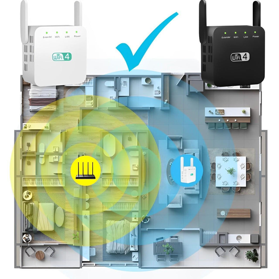 Mocny Repeater WiFi o Długim Zasięgu