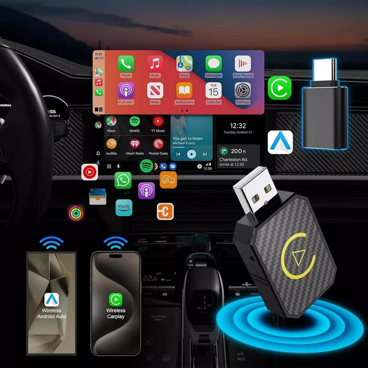 Bezprzewodowe Adaptery CarPlay